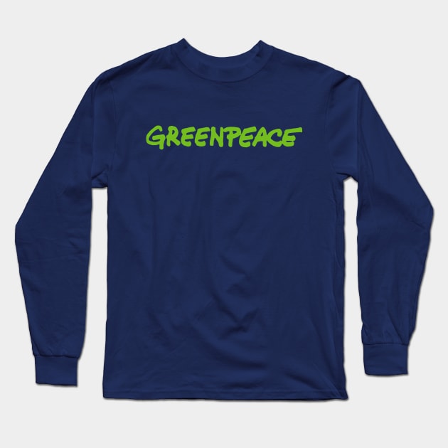 greenpeace Long Sleeve T-Shirt by RisingAboveBedlam